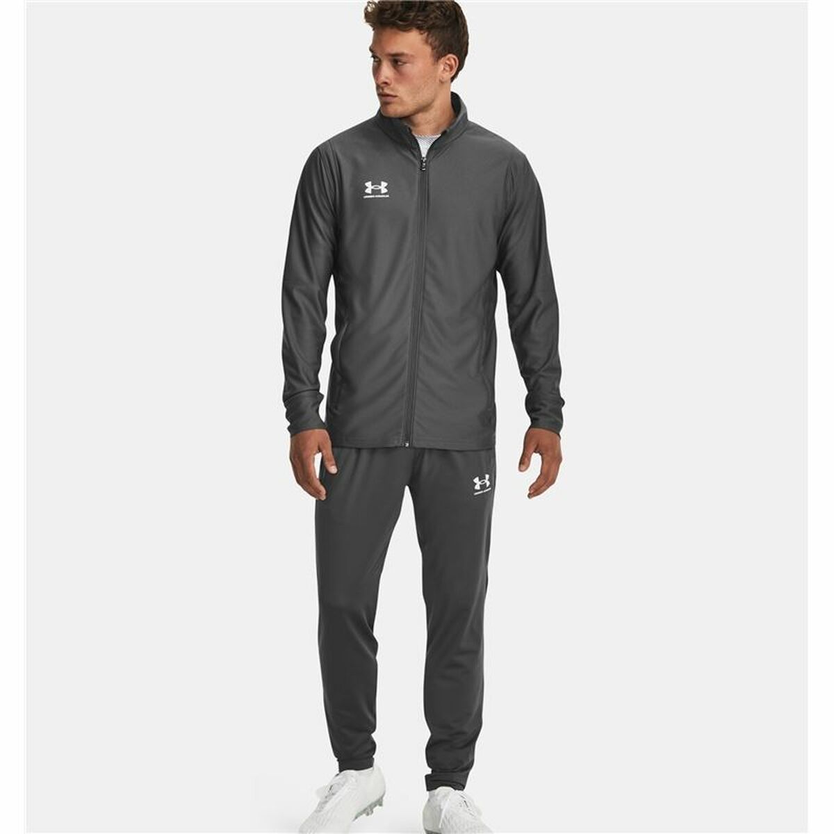 Chaqueta Deportiva para Hombre Under Armour Challenger Gris