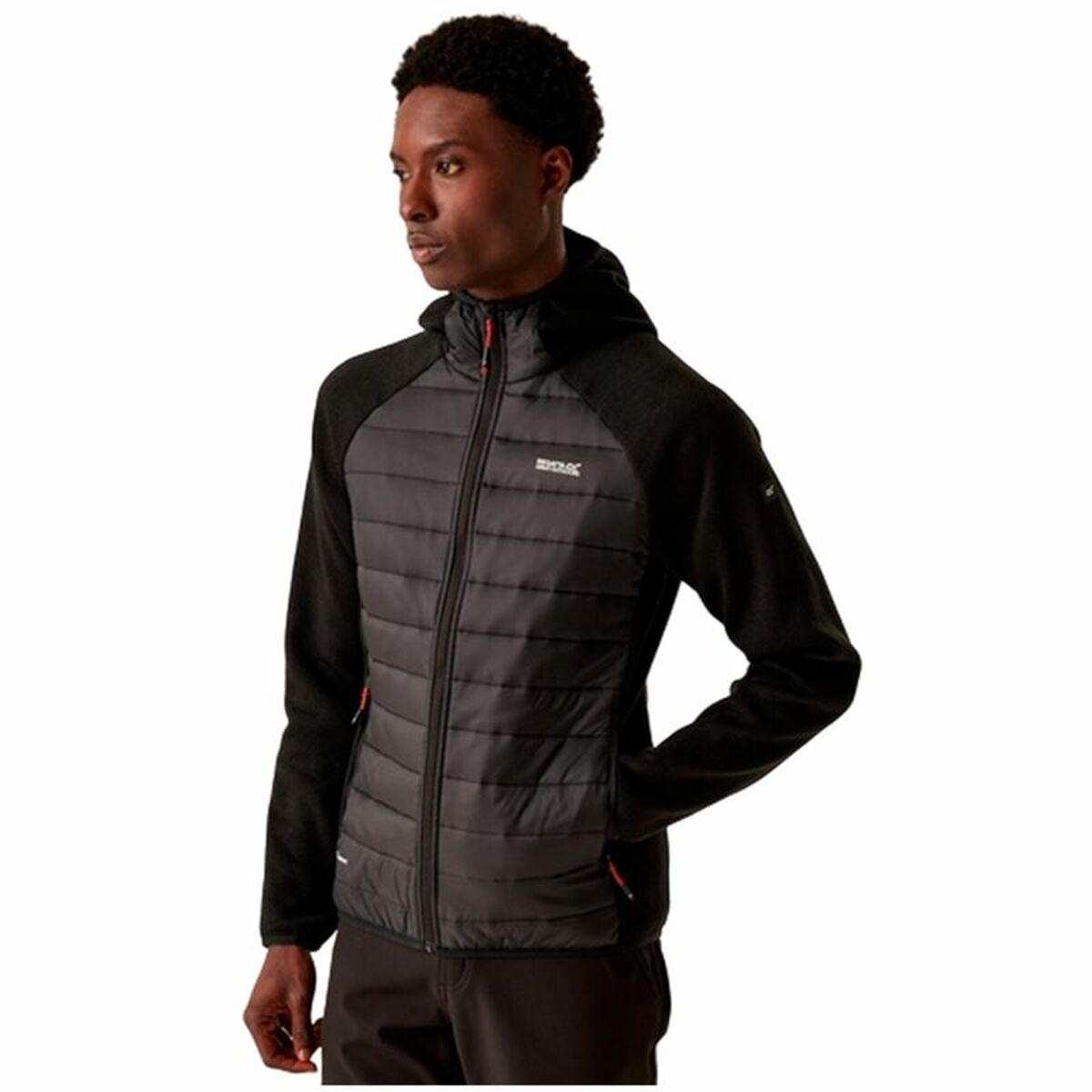 Chaqueta Deportiva para Hombre Regatta Newhill Hybrid Negro