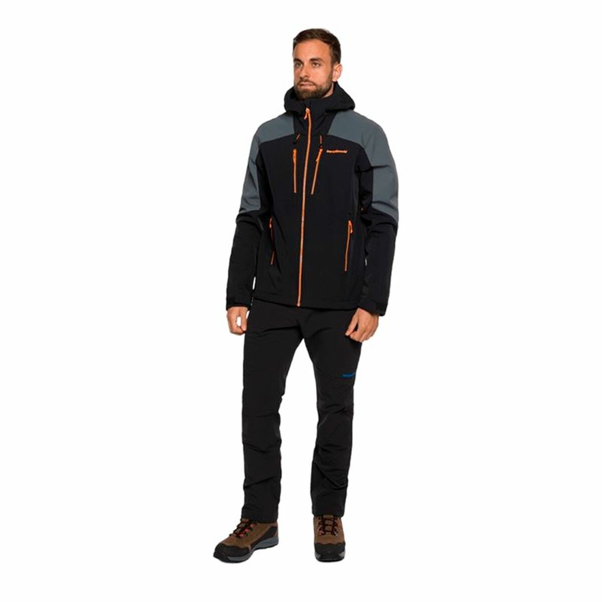 Chaqueta Deportiva para Hombre Trangoworld Norwich Negro