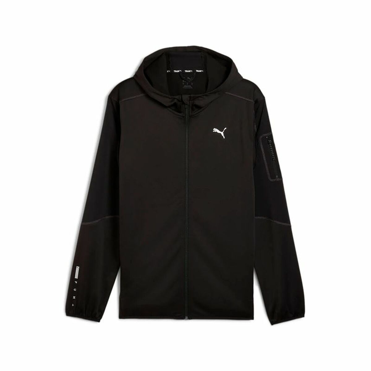 Sudadera con Capucha Hombre Puma Flex Panelled Jacket Negro