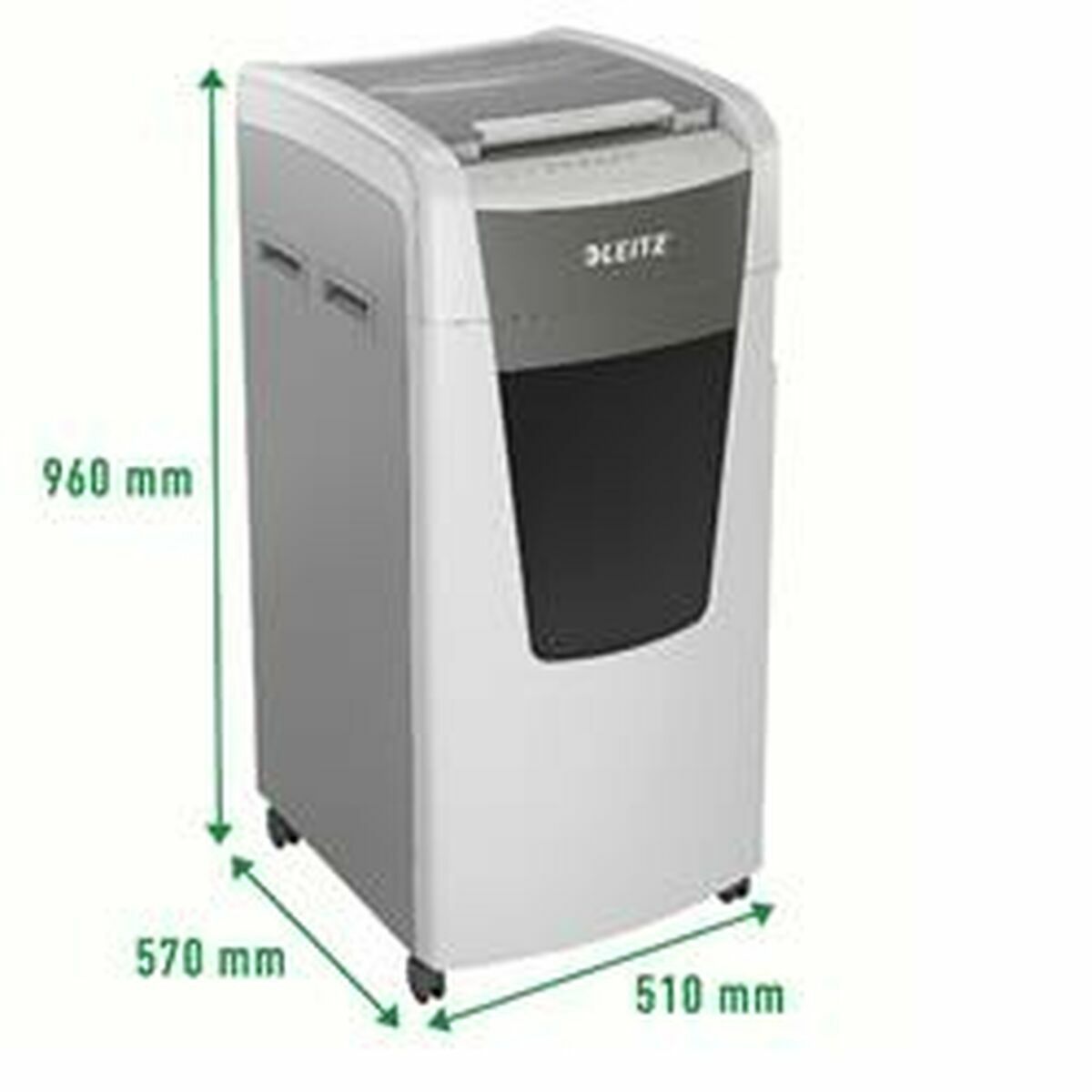 Trituradora de Papel Leitz IQ 600 Pro Autofeed P4 60 L