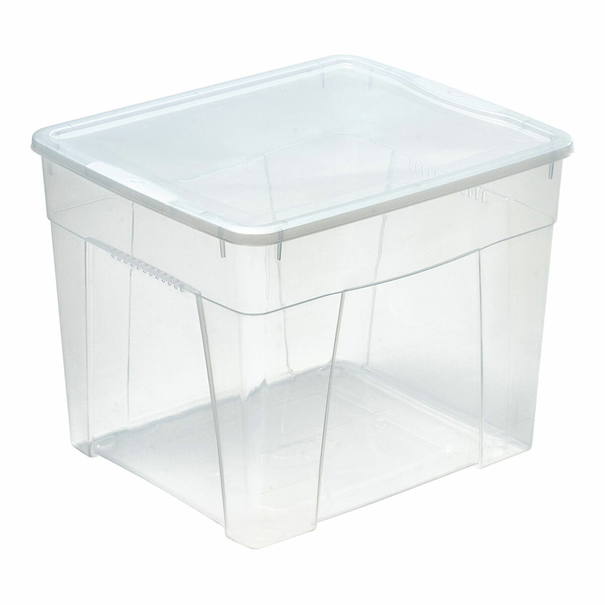 Cubo contenedor Mondex space box 4 h 34,5l Transparente Polipropileno 34,5 L 42 x 35 x 33 cm