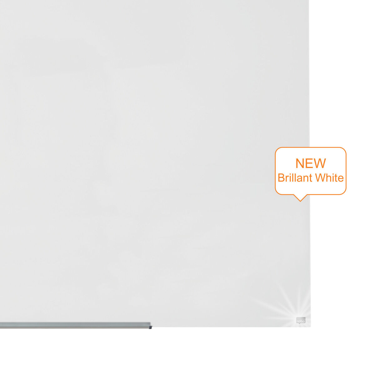 Pizarra magnética Nobo Impression Pro Blanco Cristal 190 x 100 cm