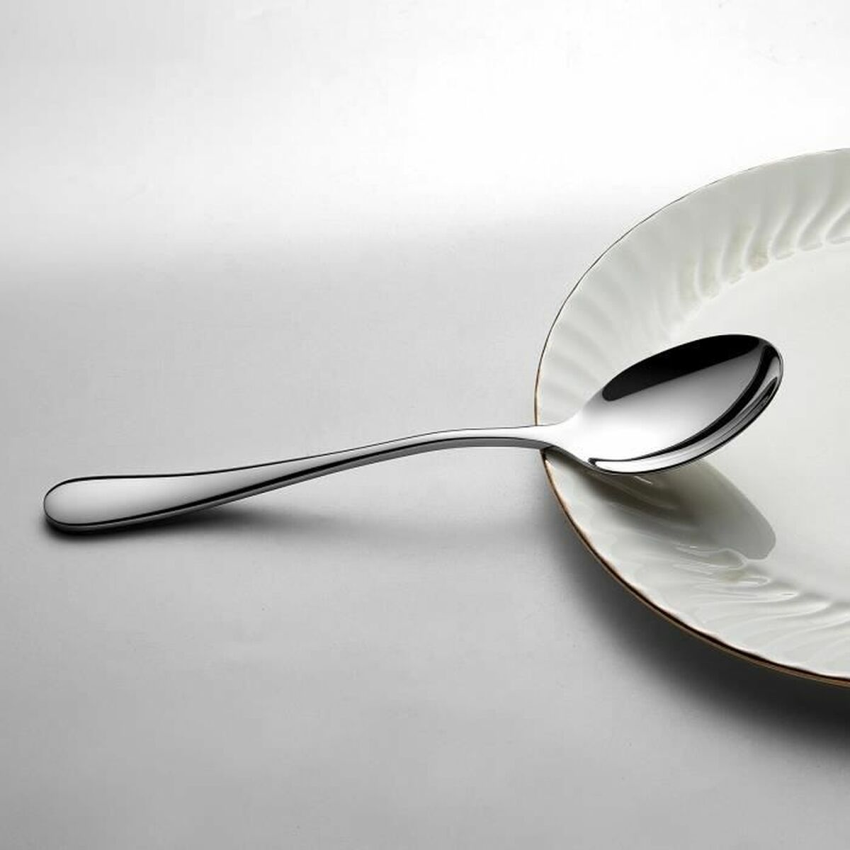 Cubertería Arthur Martin AM2202 Gris Acero Inoxidable 24 Piezas