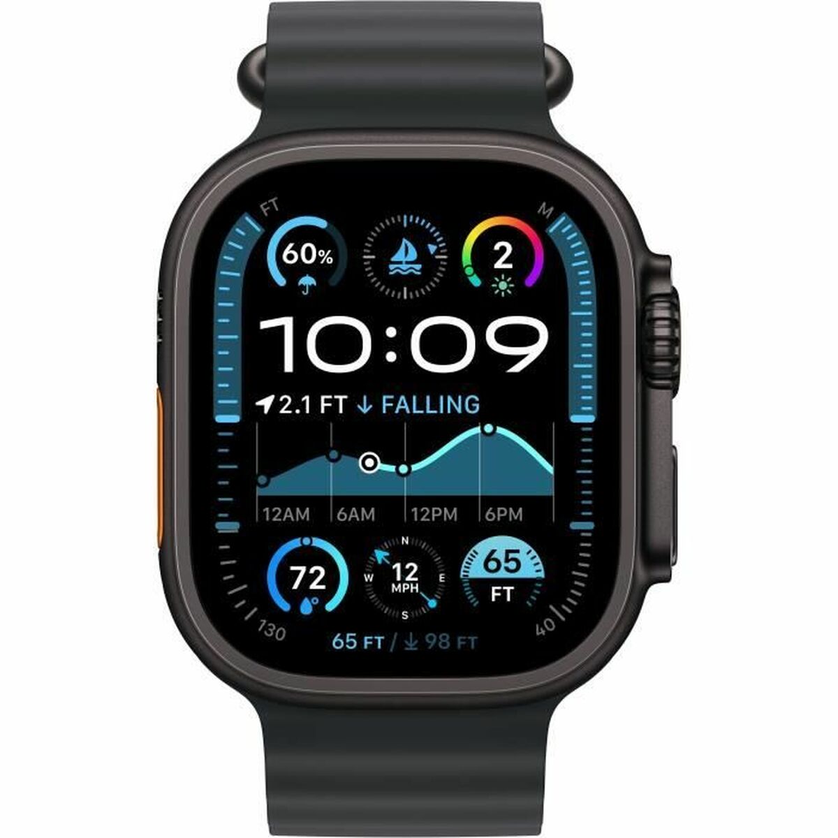 Smartwatch Apple Ultra 2 Negro 49 mm