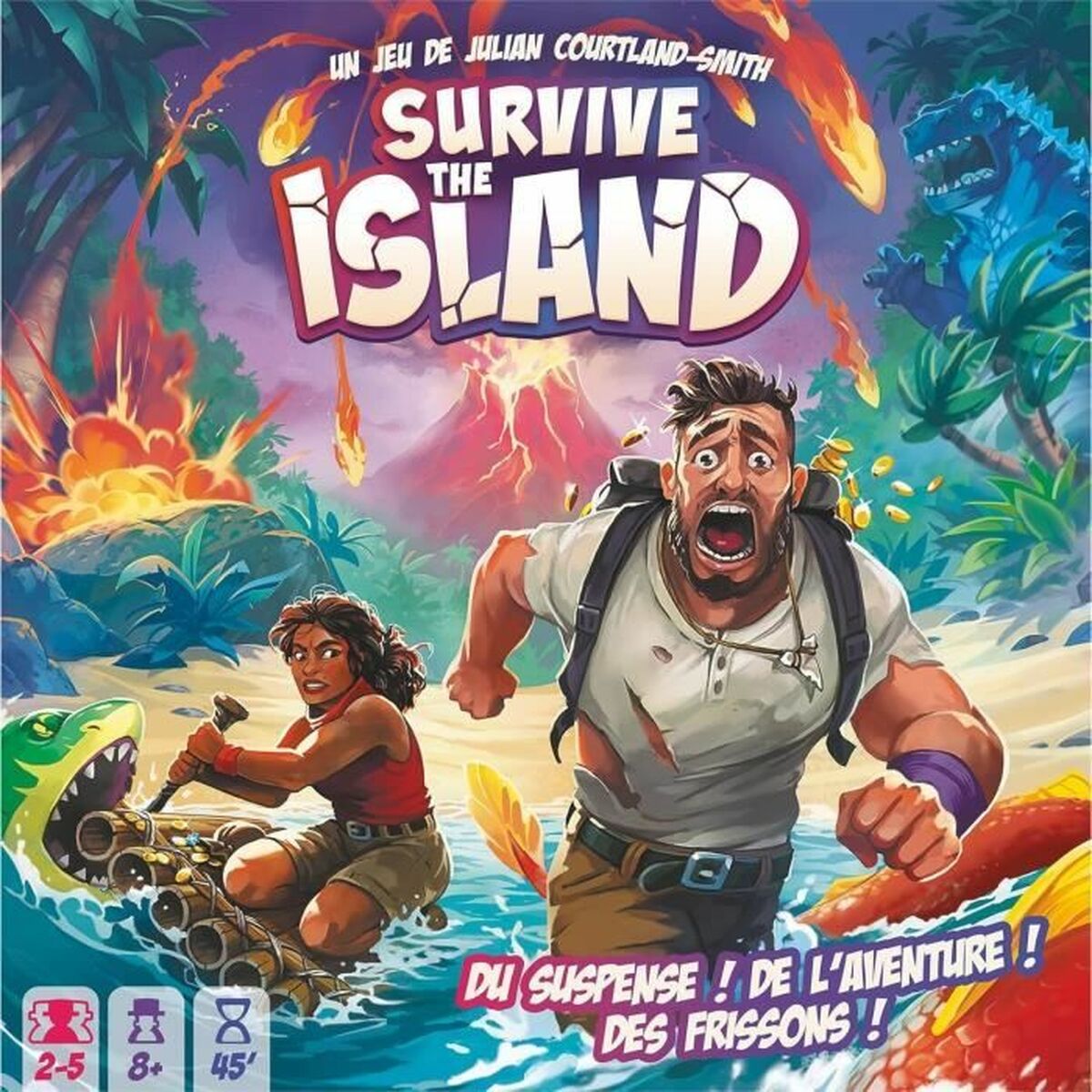 Juego de Mesa Asmodee Survive The Island