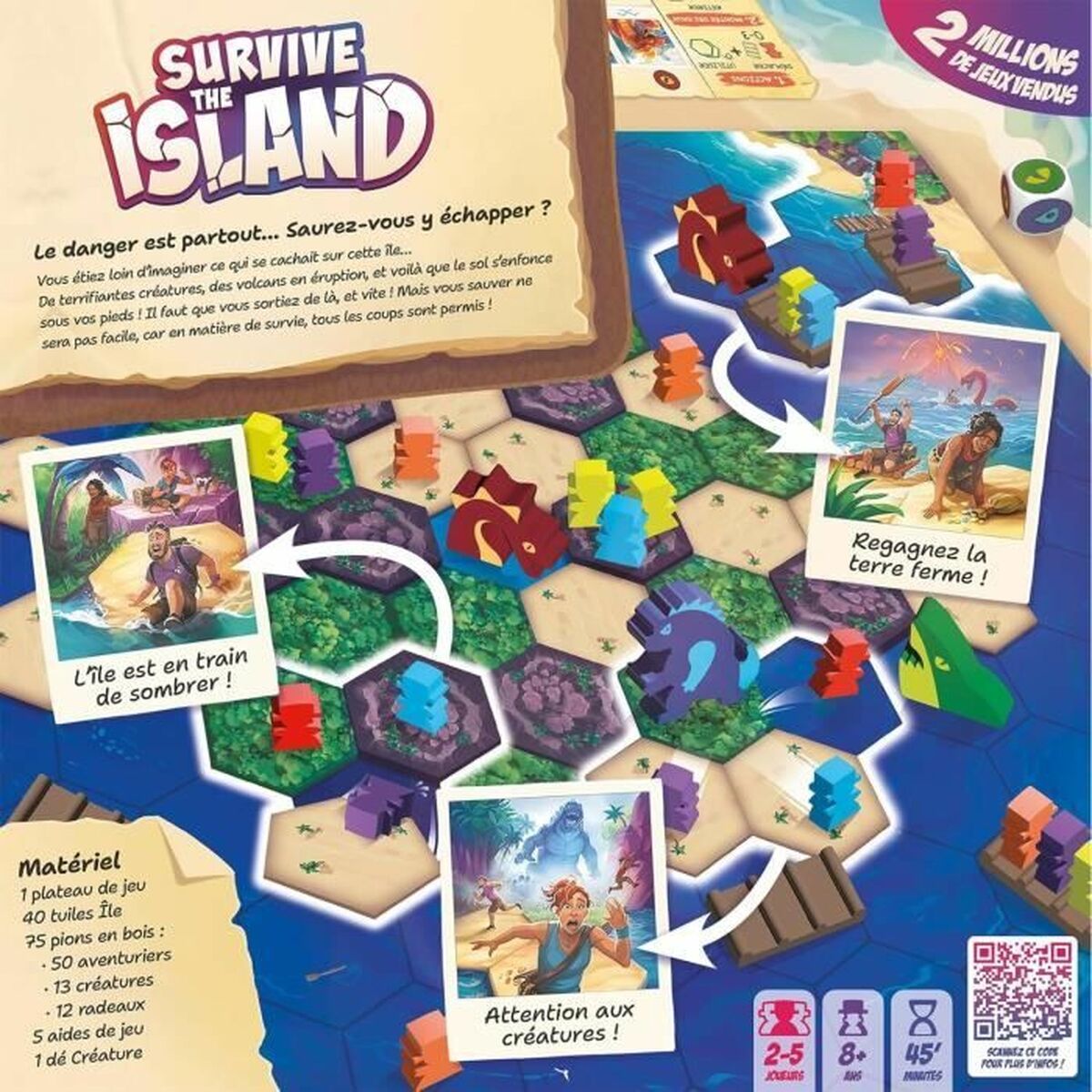Juego de Mesa Asmodee Survive The Island