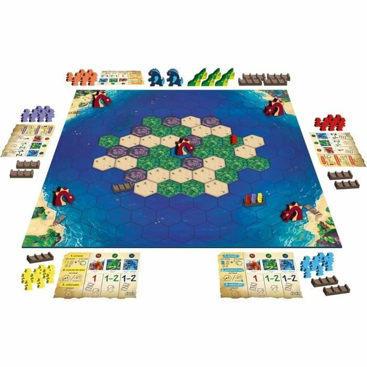 Juego de Mesa Asmodee Survive The Island