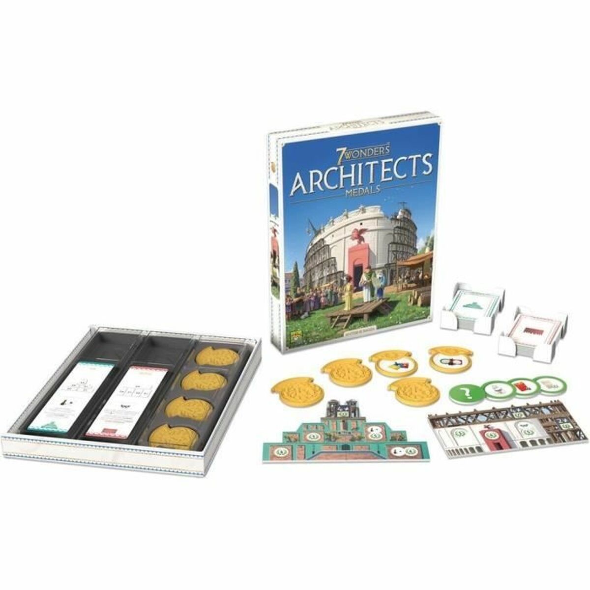 Juego de Mesa Asmodee 7 Wonders : Architects