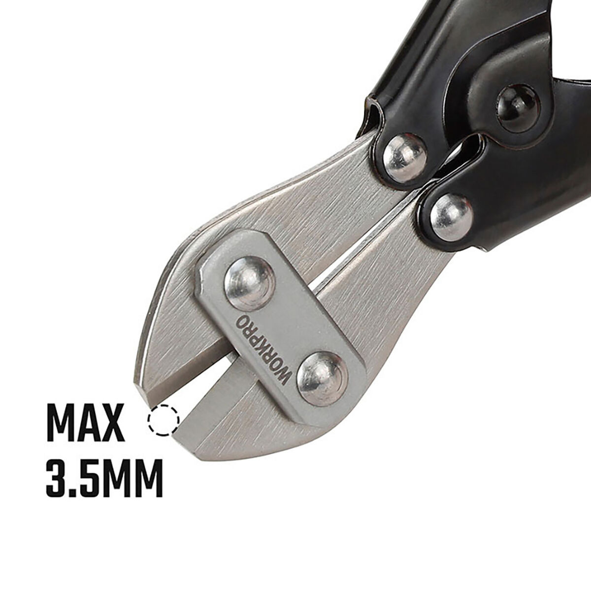 Cizalla Workpro 8" 20 cm 3,5 mm