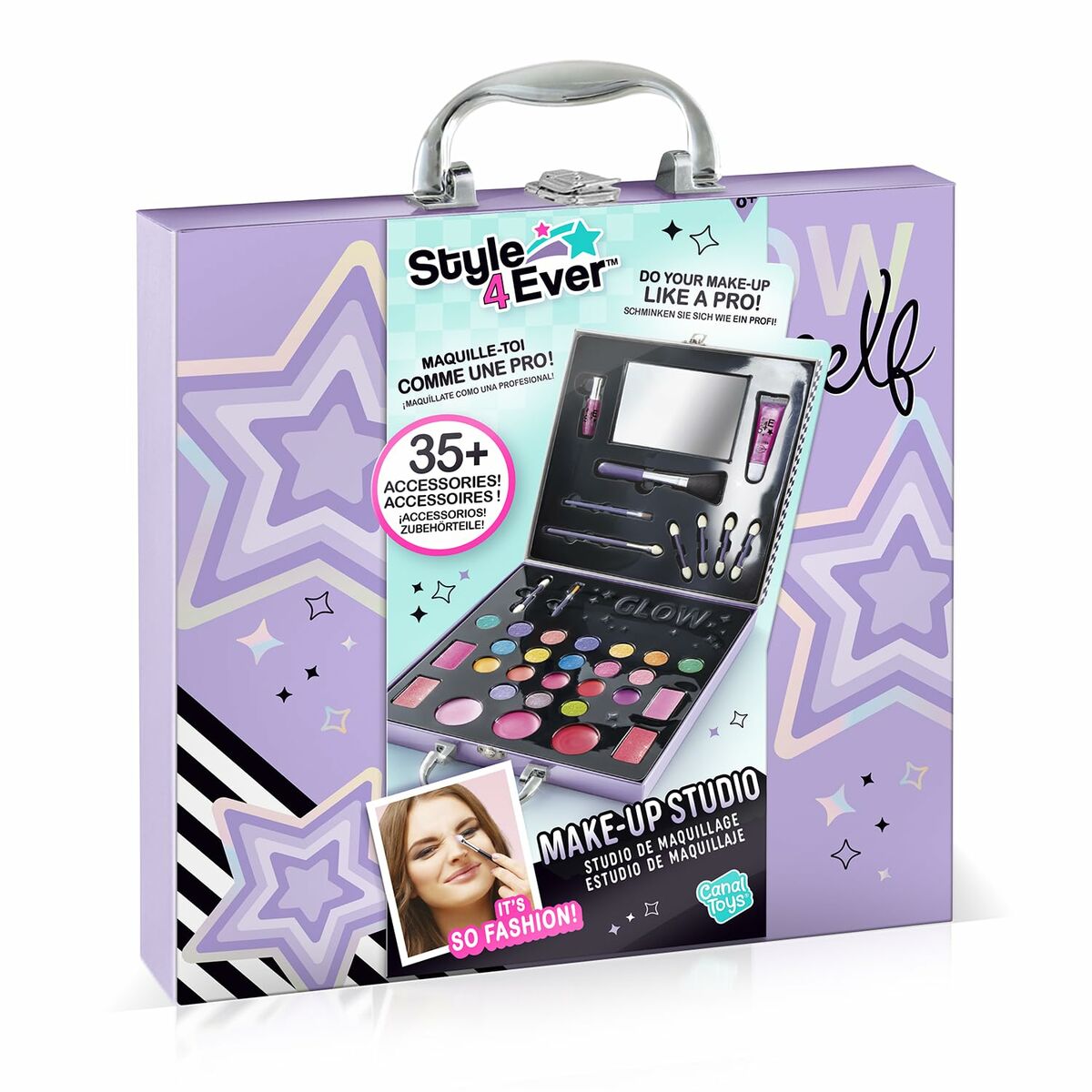 Set de Maquillaje Infantil Canal Toys OFG 313 Rose