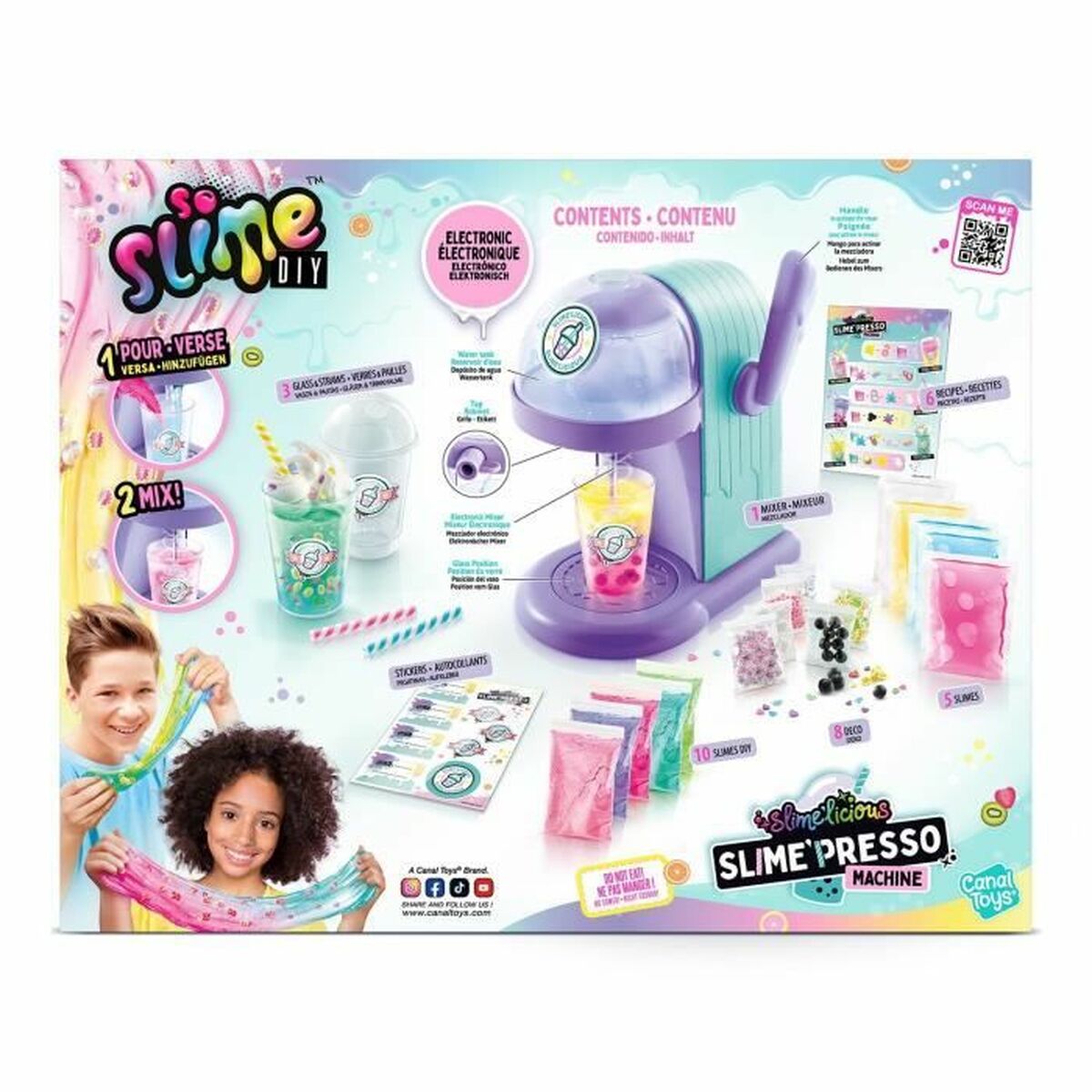 Juego de Manualidades Canal Toys Slimelicious