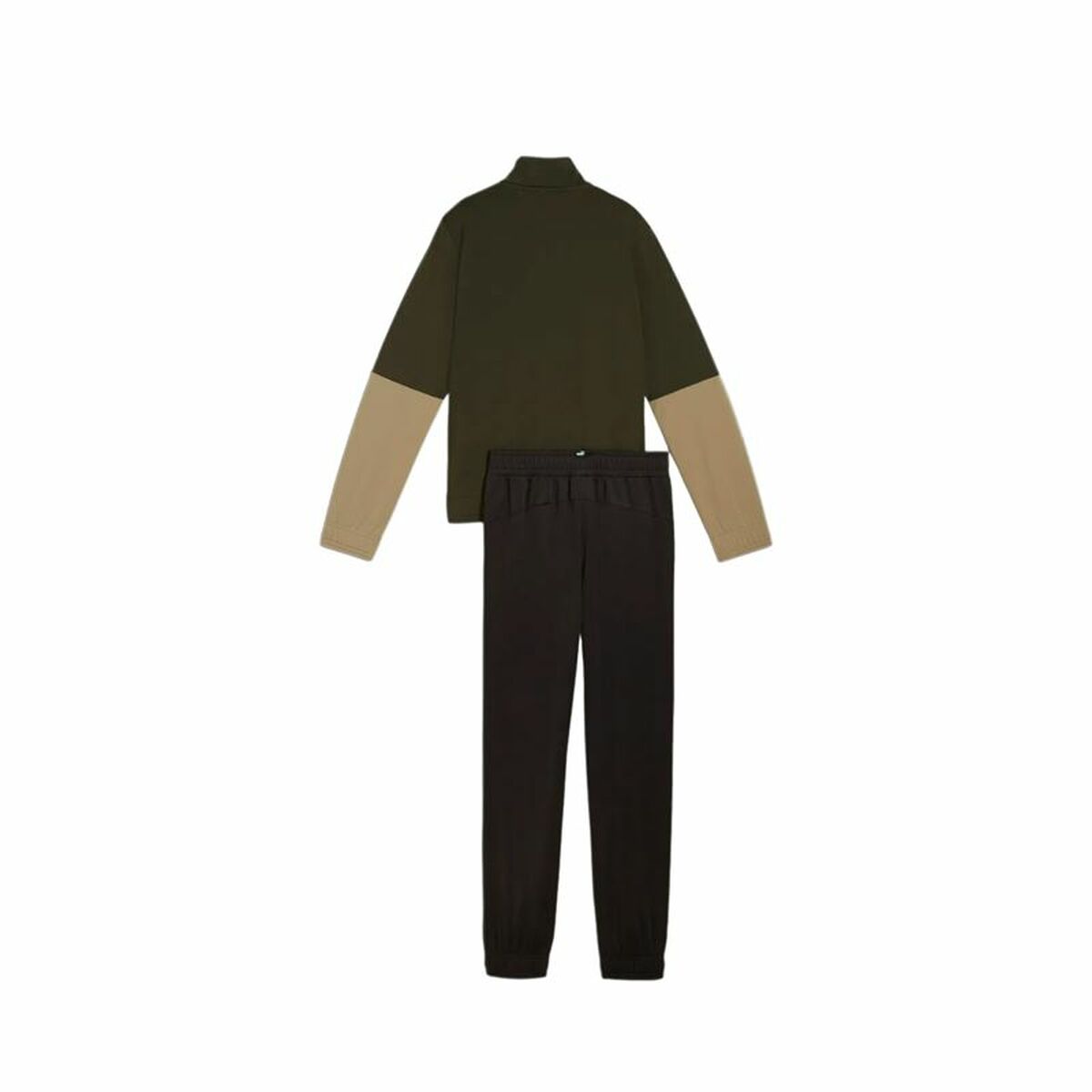 Chándal Infantil Puma Colorblock Poly Suit Caqui Oliva