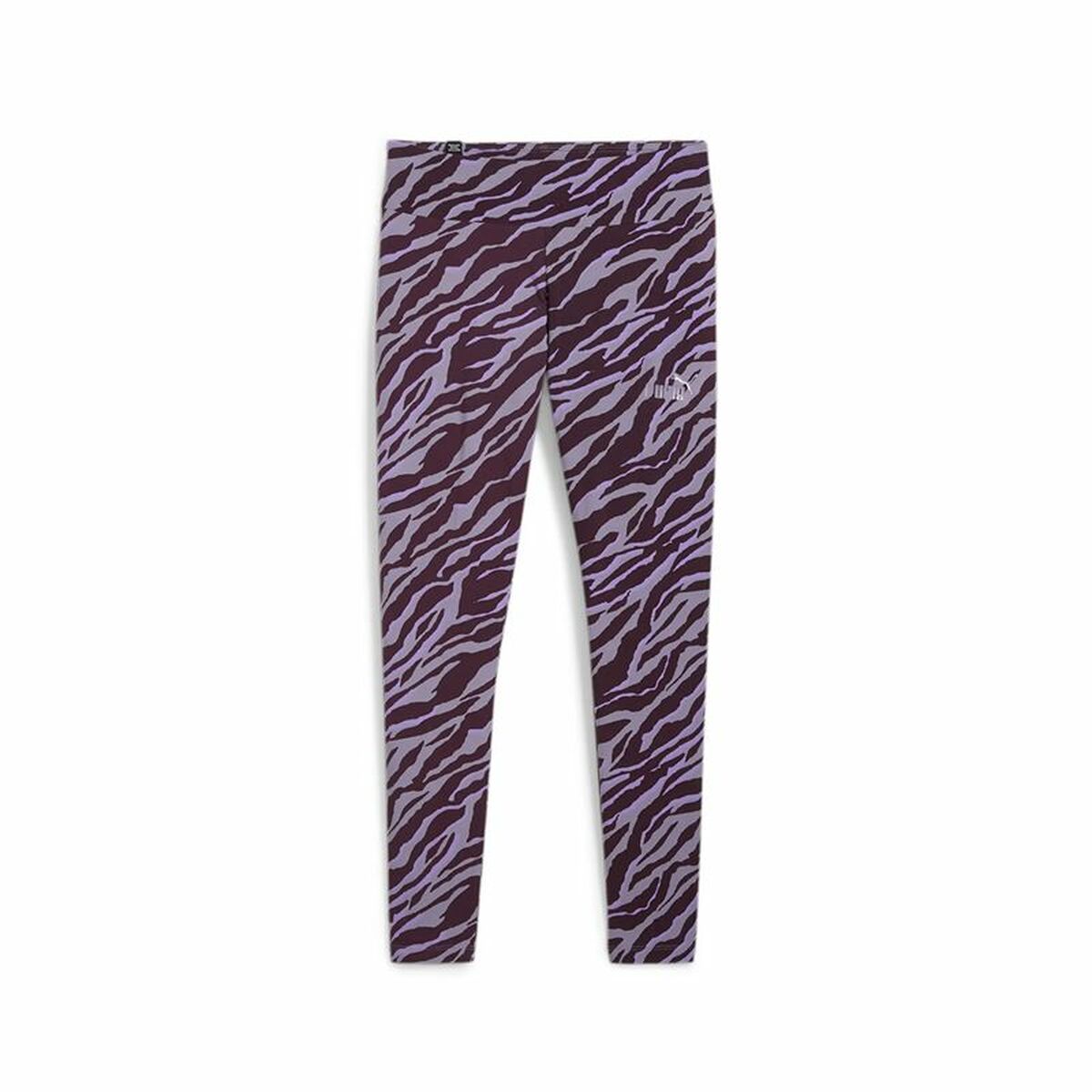 Mallas Deportivas de Mujer Puma Ess+ Animal Aop Morado