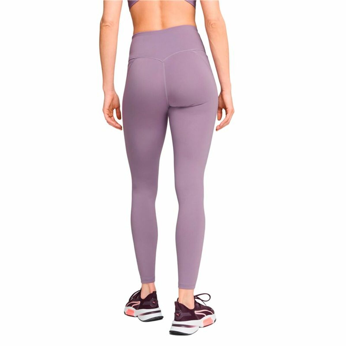 Mallas Deportivas de Mujer Puma Cloudspun Soft Hw Fl Tight Morado