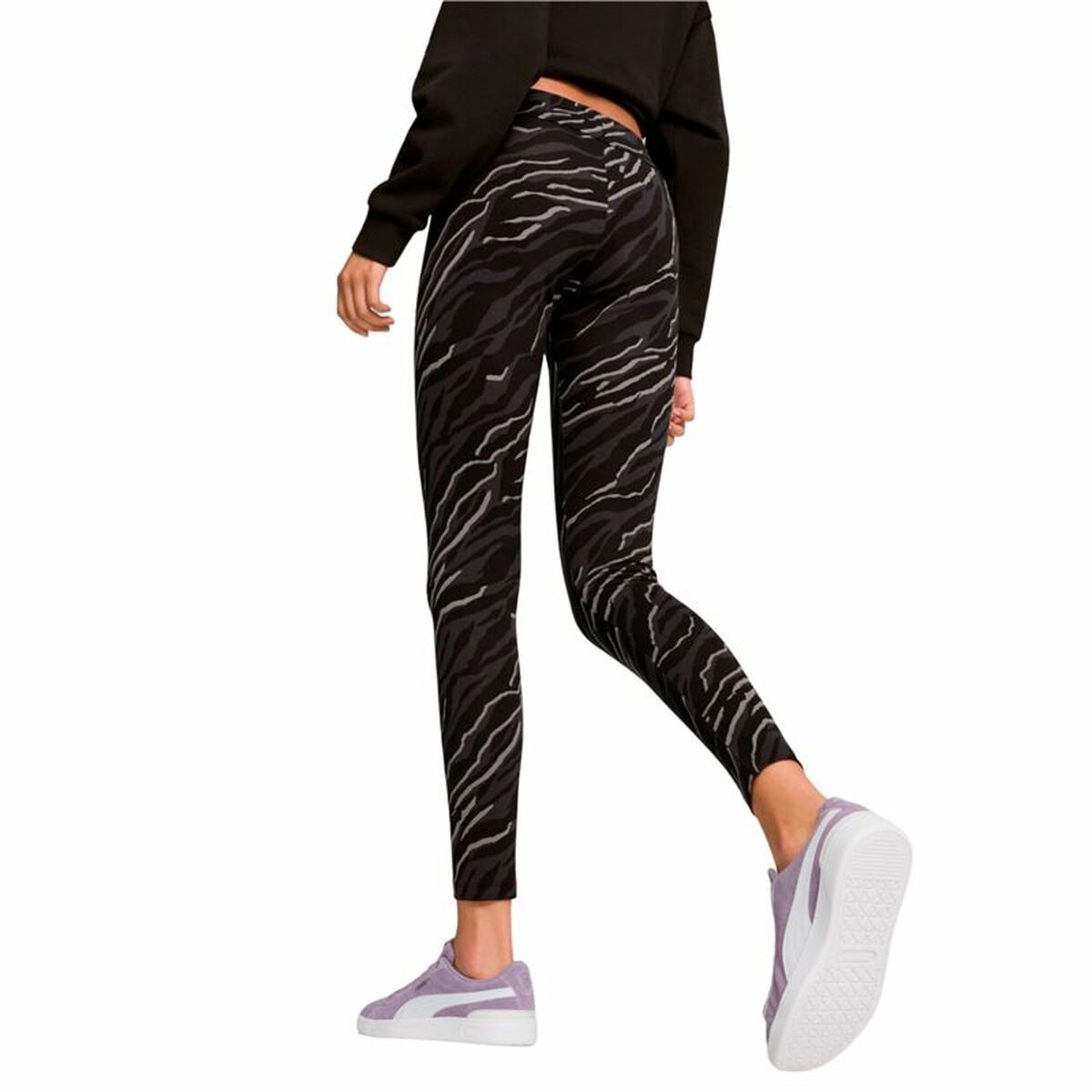 Mallas Deportivas de Mujer Puma Essentials Negro