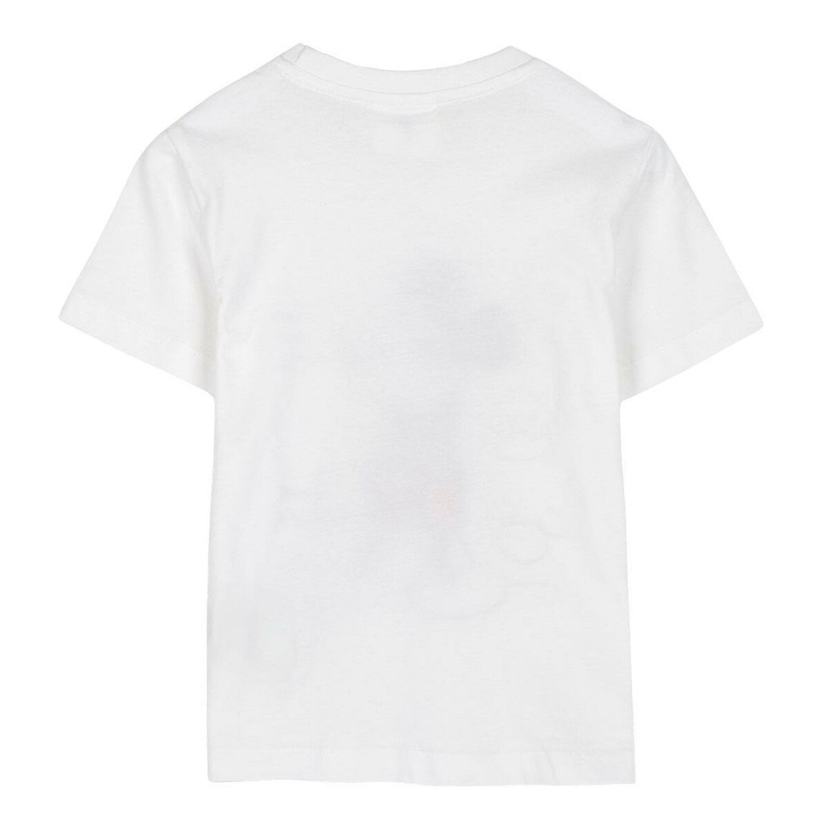 Camiseta de Manga Corta Infantil Mickey Mouse Blanco