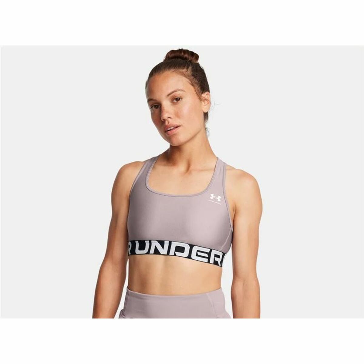 Sujetador Deportivo Under Armour Fitness Gris