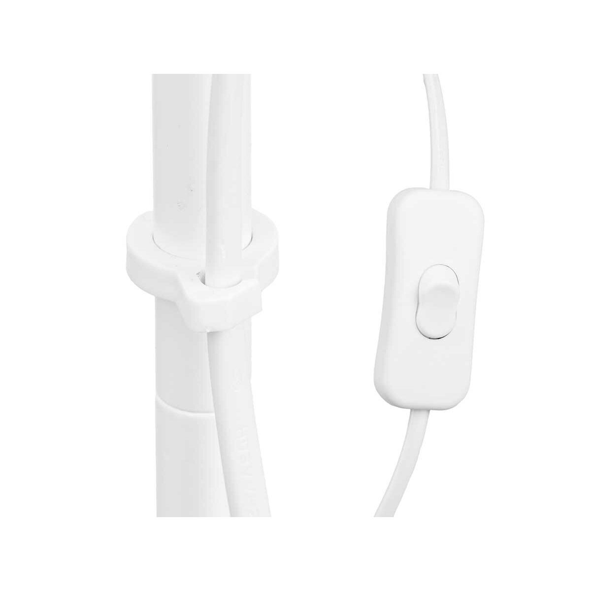 Lámpara de Pie Gift Decor Blanco 60 W 220-240 V 22 x 185 x 22 cm (2 Unidades)