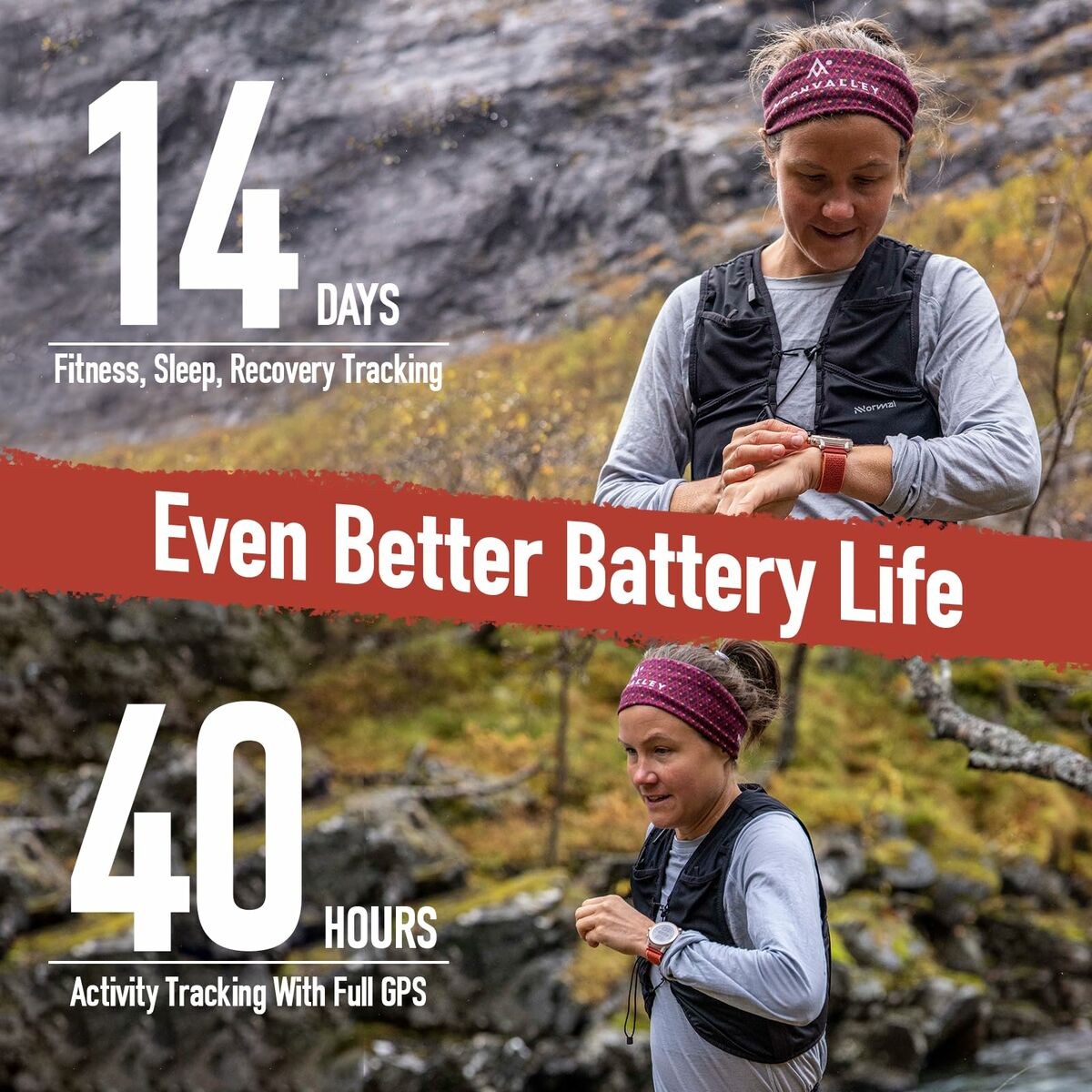 Smartwatch Coros WAPX2-PNK Negro Rosa 1,2"