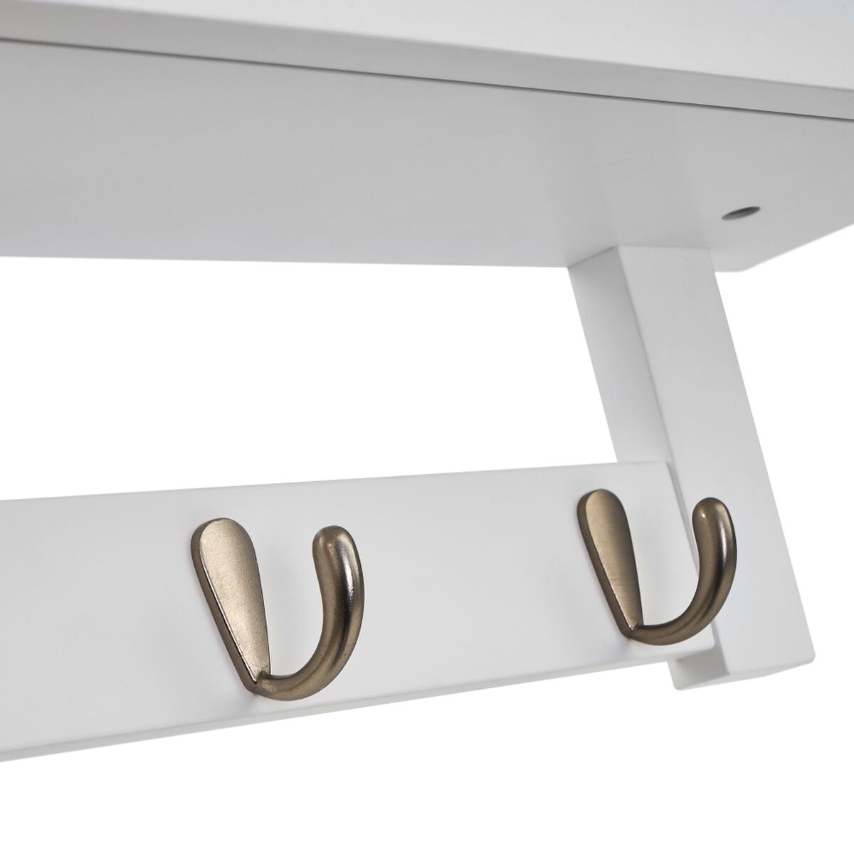 Estante Blanco Bambú 49 x 12 x 18 cm