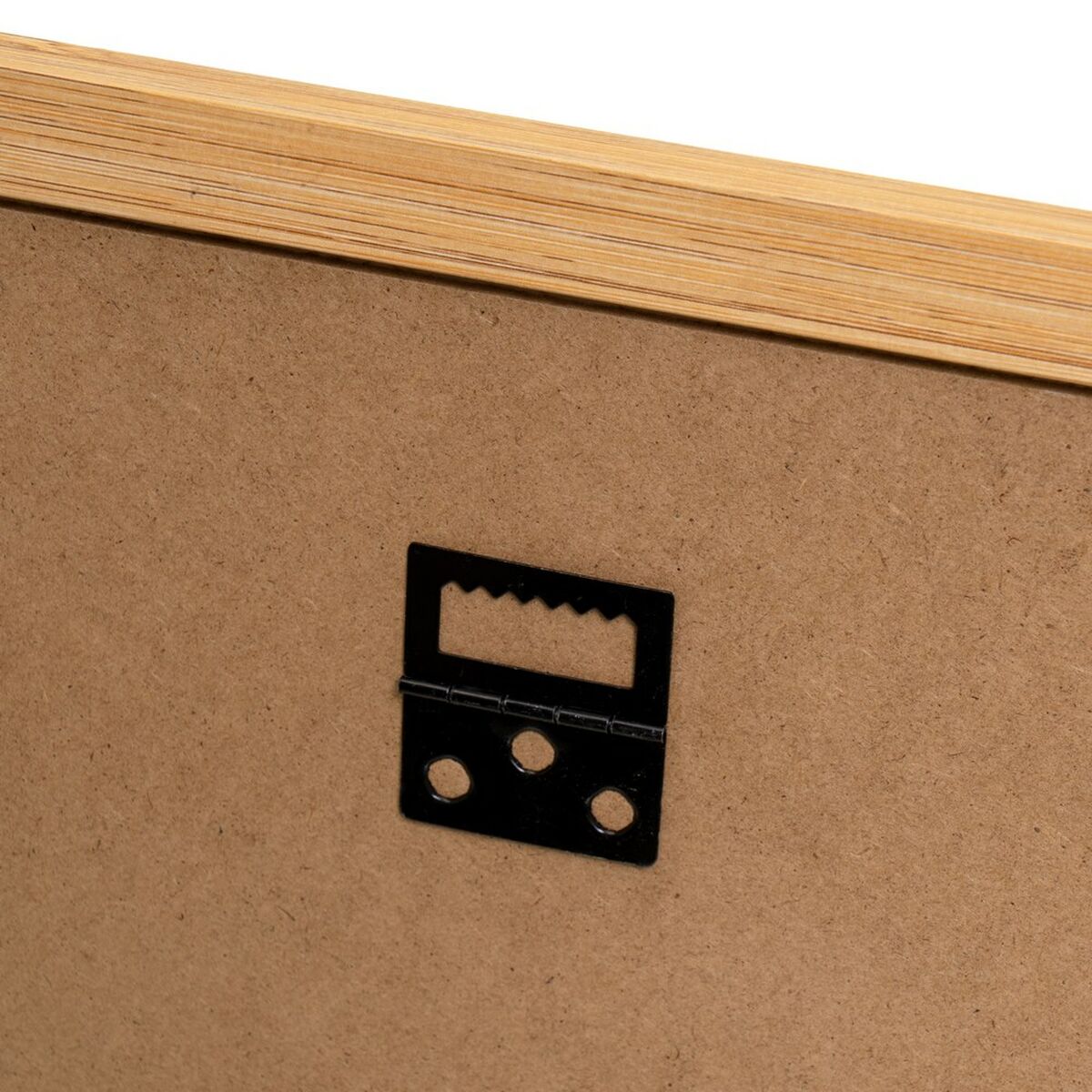 Marco de Fotos Blanco Natural Cristal Madera MDF