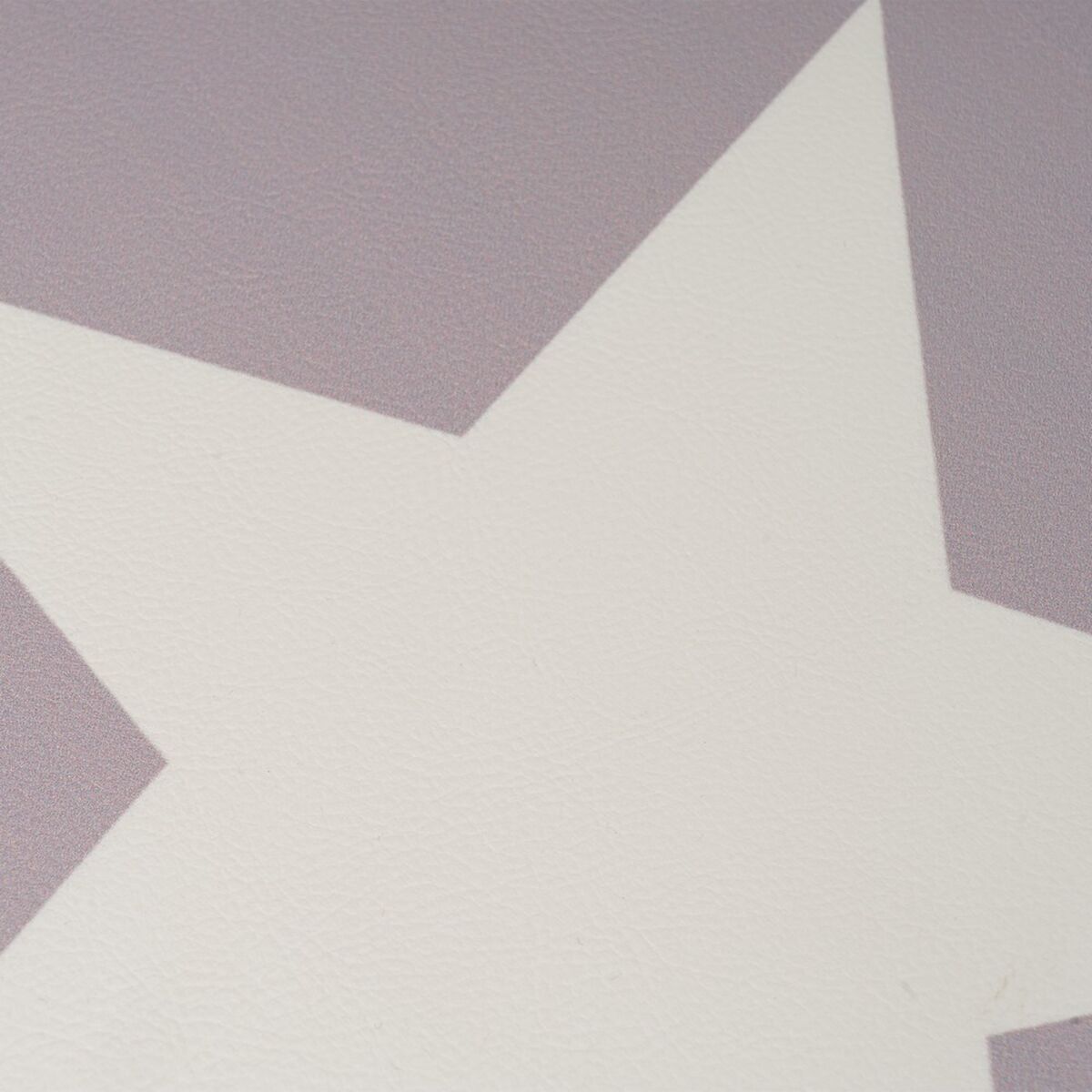 Taburete con almacenaje Blanco Negro Morado 40 x 40 x 42 cm