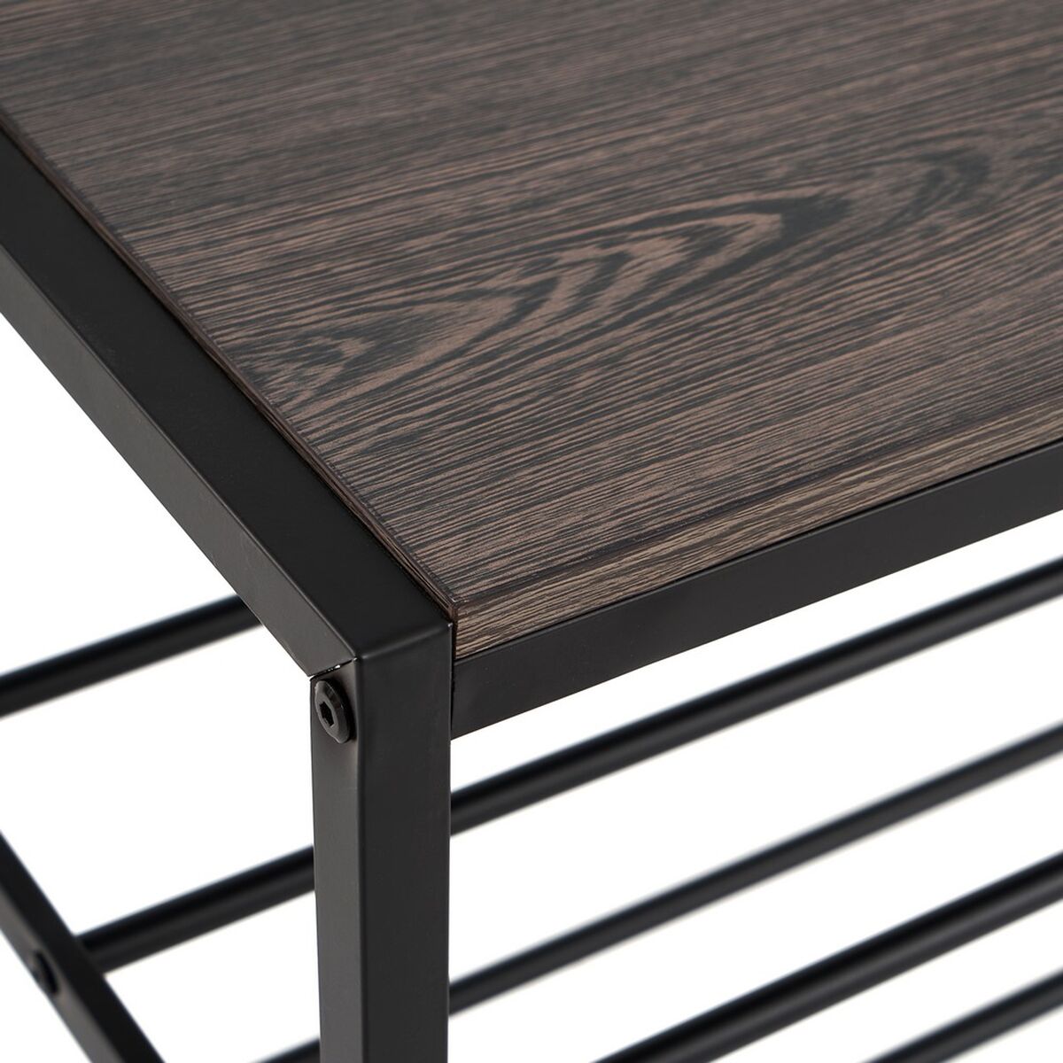 Perchero Negro Hierro 76,2 x 35 x 177,5 cm