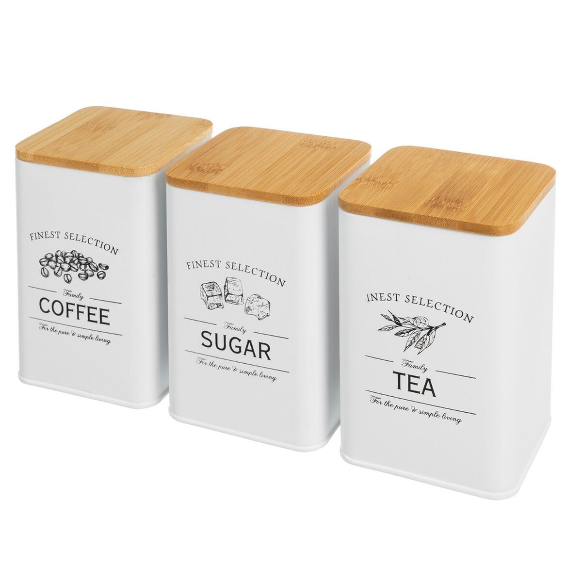 Tarros Blanco Natural 6,5 L 1,3 L