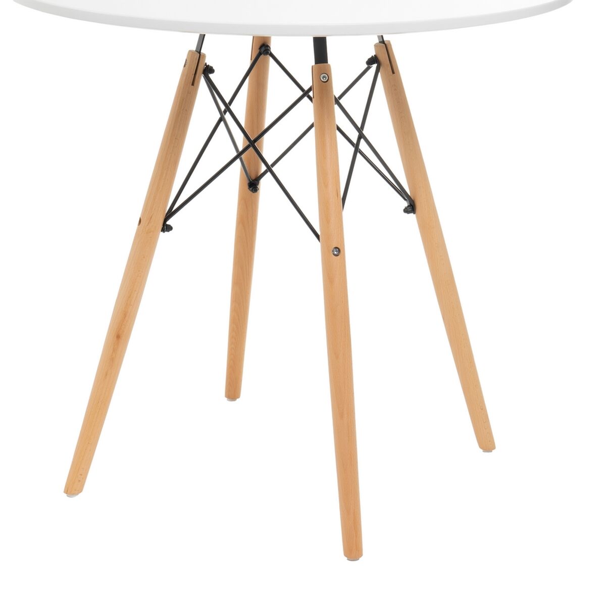 Mesa Blanco Natural 80 x 80 x 74 cm