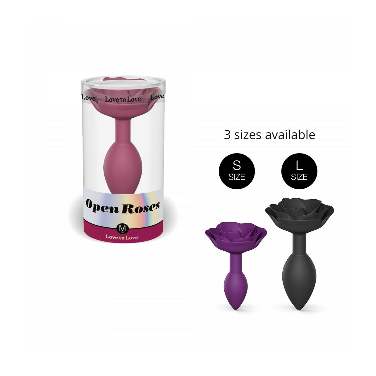 Plug Anal Love to Love 6032411 Rojo