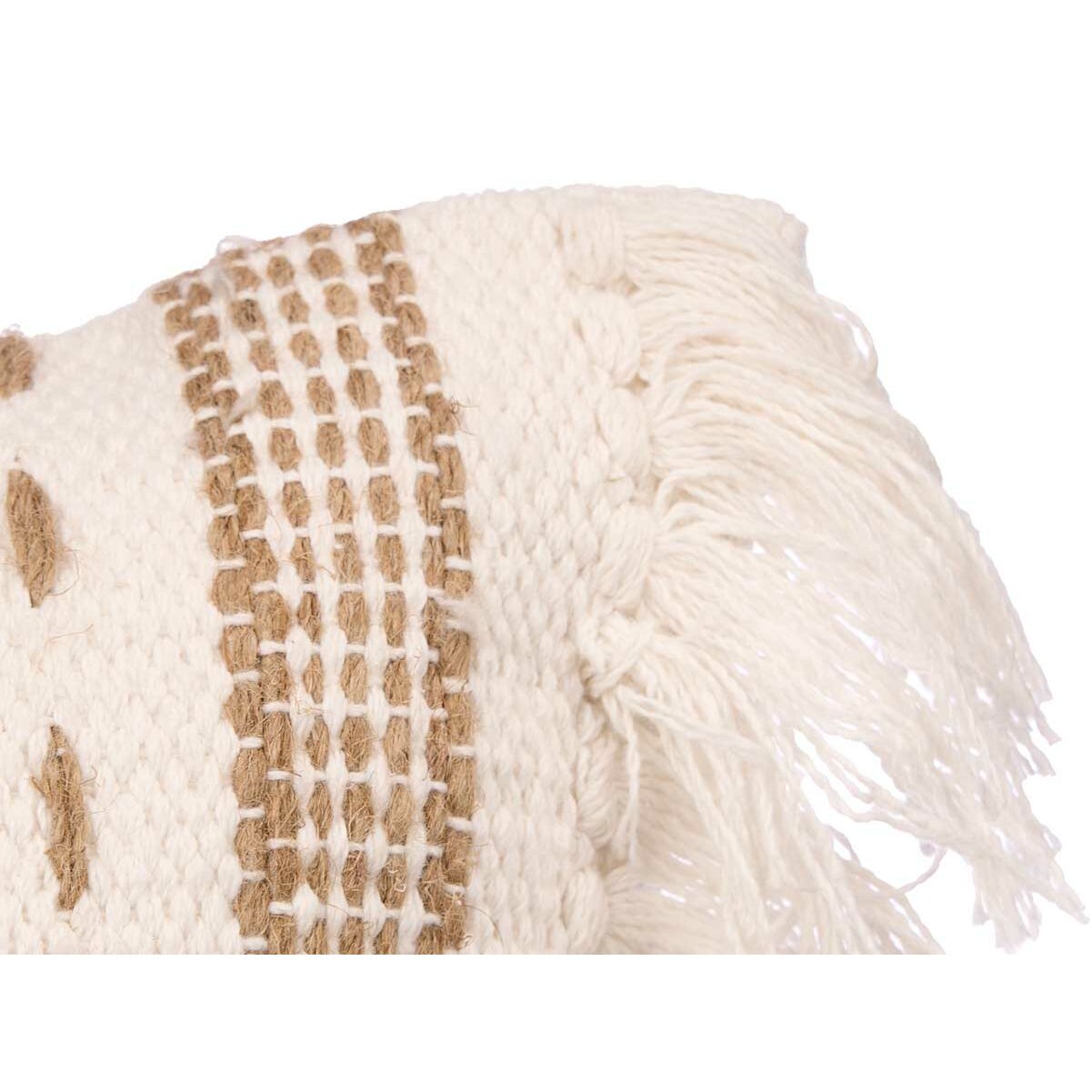 Cojín Gift Decor Marrón Natural 45 x 16 x 45 cm (6 Unidades)