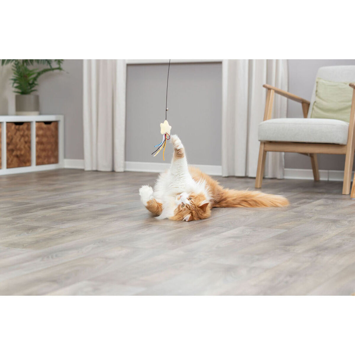 Juguete para gatos Trixie Poliéster Felpa Plástico