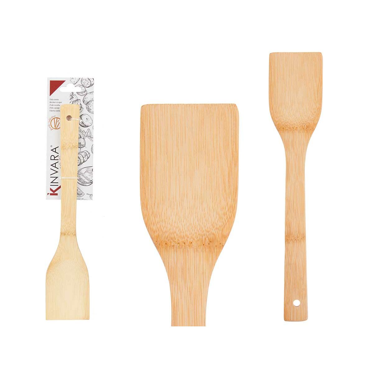 Paleta de Cocina Kinvara Bambú 6 x 30 x 0,4 cm (12 Unidades)
