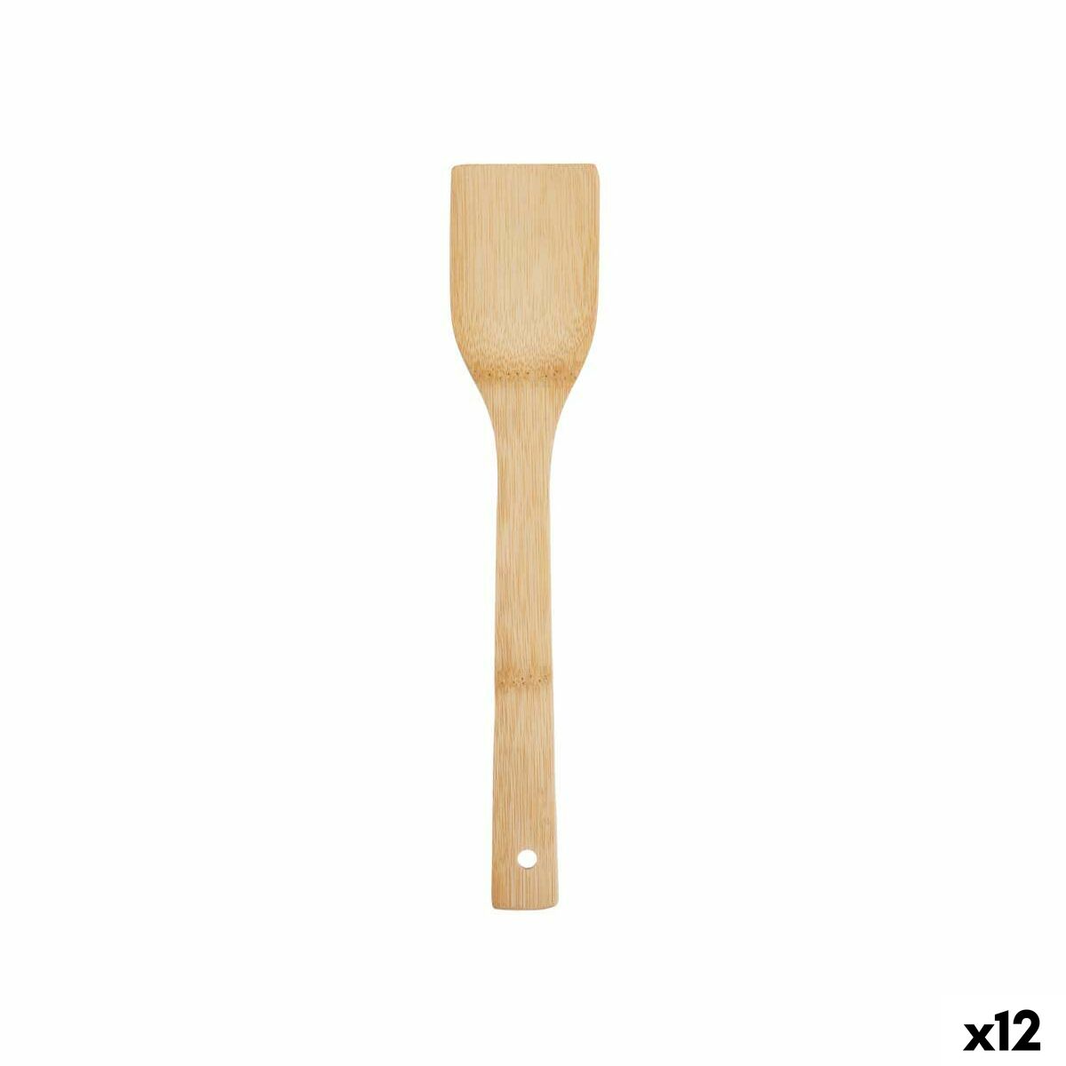 Paleta de Cocina Kinvara Bambú 6 x 30 x 0,4 cm (12 Unidades)