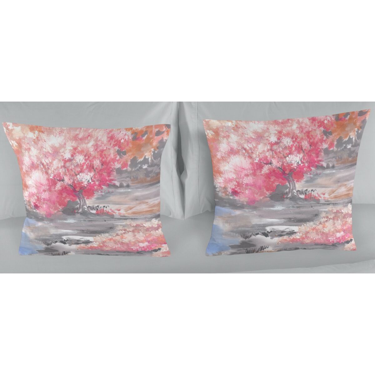 Funda de cojín ES-Tela Amelie Blanco 50 x 50 cm