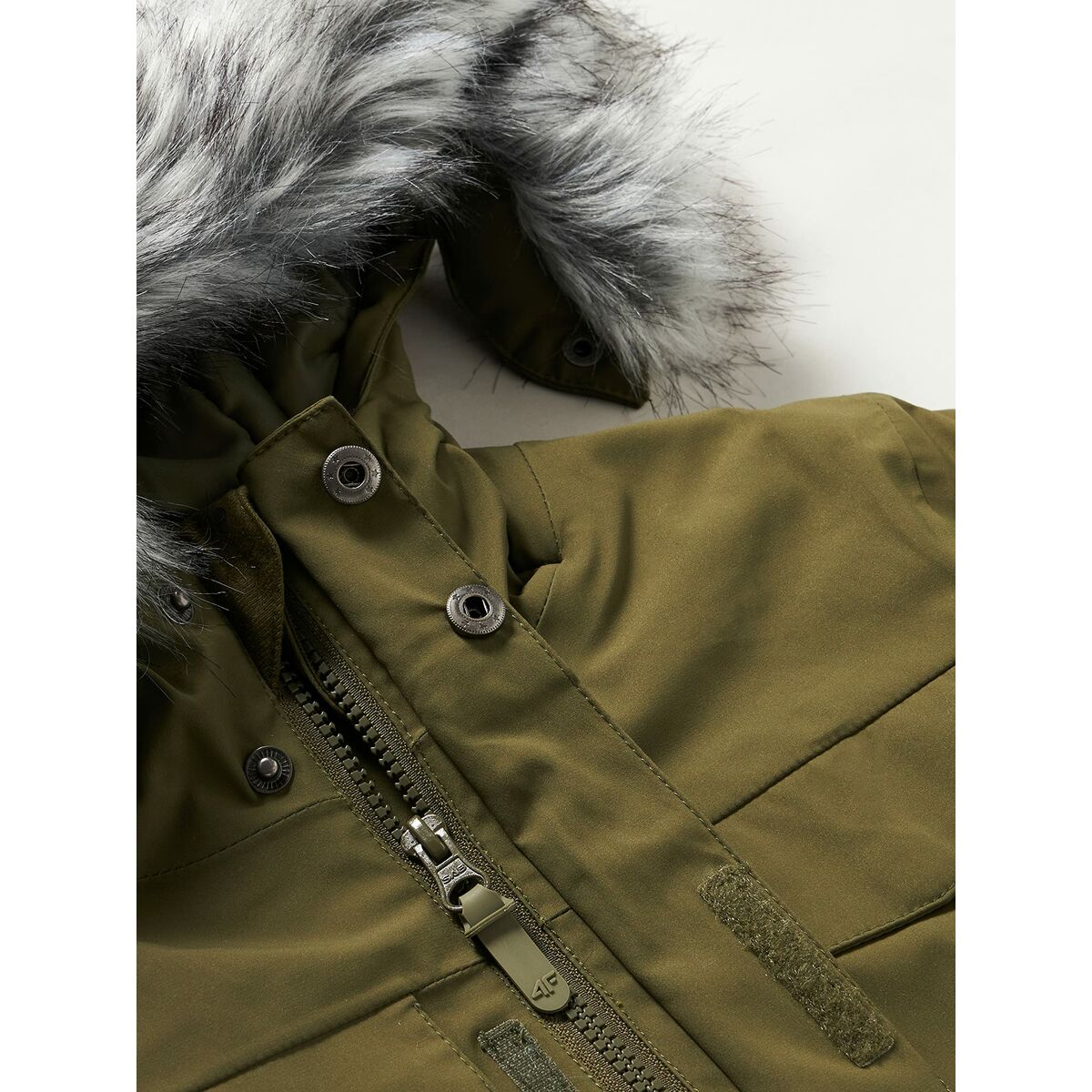 Chaqueta Infantil 4F JKUM001 Blanco (XXL)