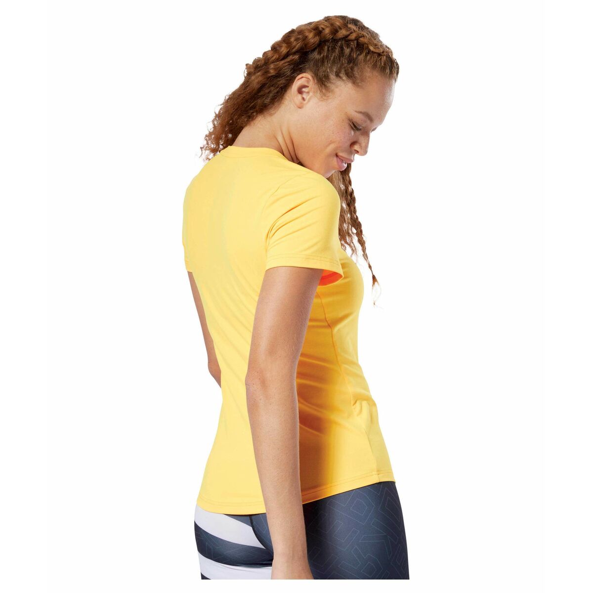 Camiseta de Manga Corta Mujer Reebok Wor Sw tee (Talla única)