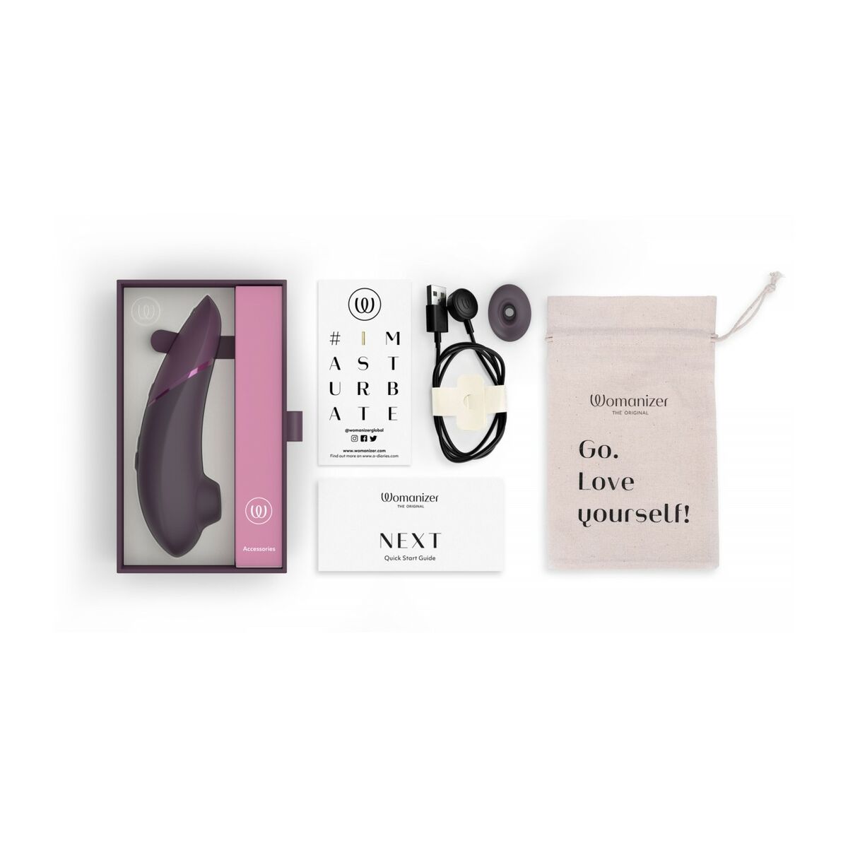Vibrador Womanizer WOM180-PURPLE Morado