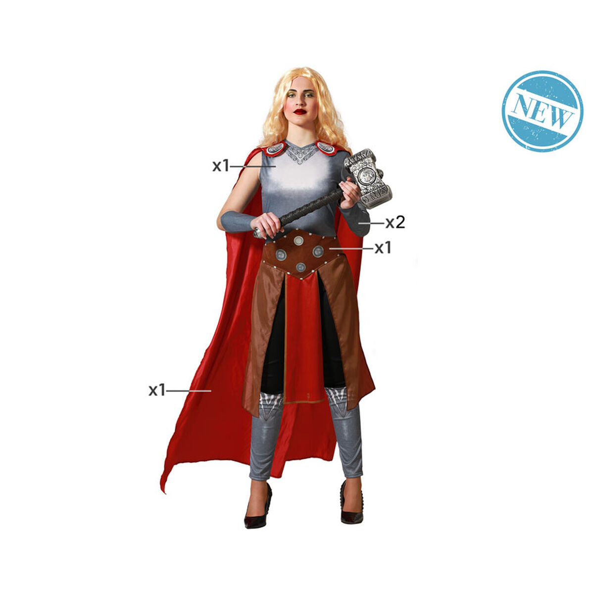 Disfraz para Adultos Superheroína