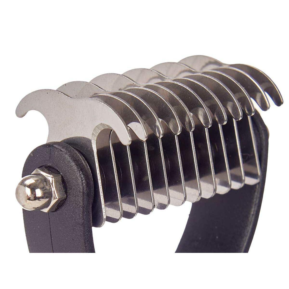 Rastrillo para Perros Mascow Negro Silicona 6,5 x 17 x 3 cm 12 Unidades