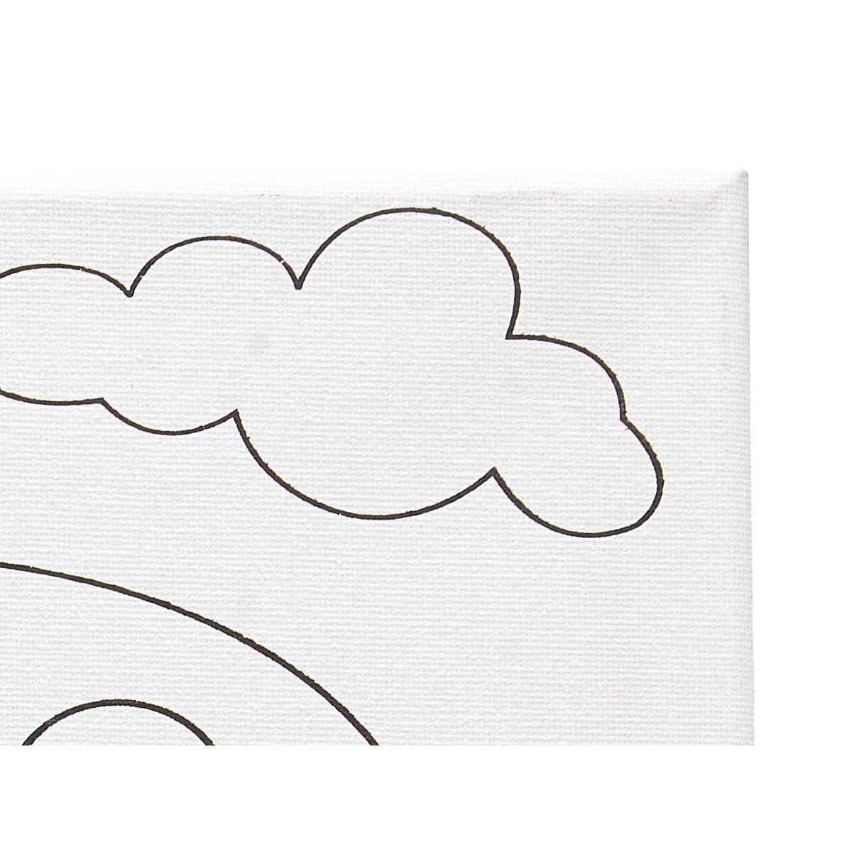 Lienzo Pincello Madera Tela 8 Unidades