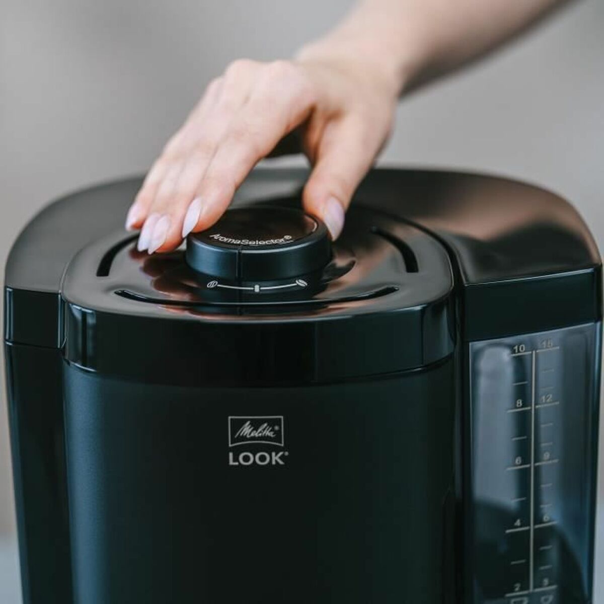 Cafetera de Goteo Melitta LOOK V BASIC 1025-02 Negro 1,25 L