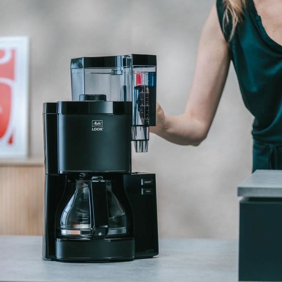 Cafetera de Goteo Melitta LOOK V BASIC 1025-02 Negro 1,25 L