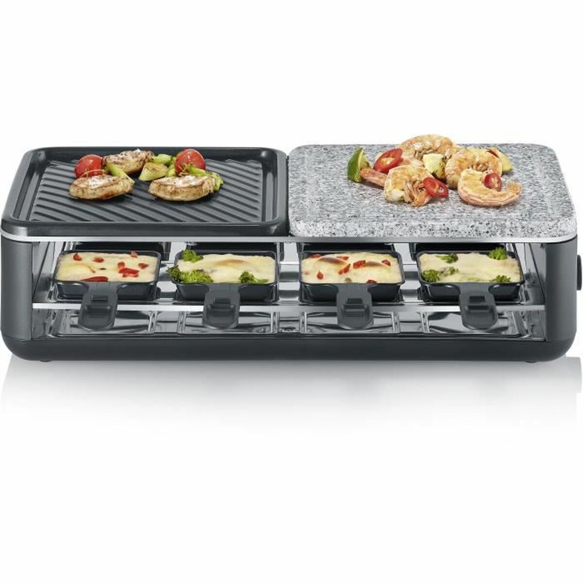 Raclette Severin RG2366 Negro noir 1300 W