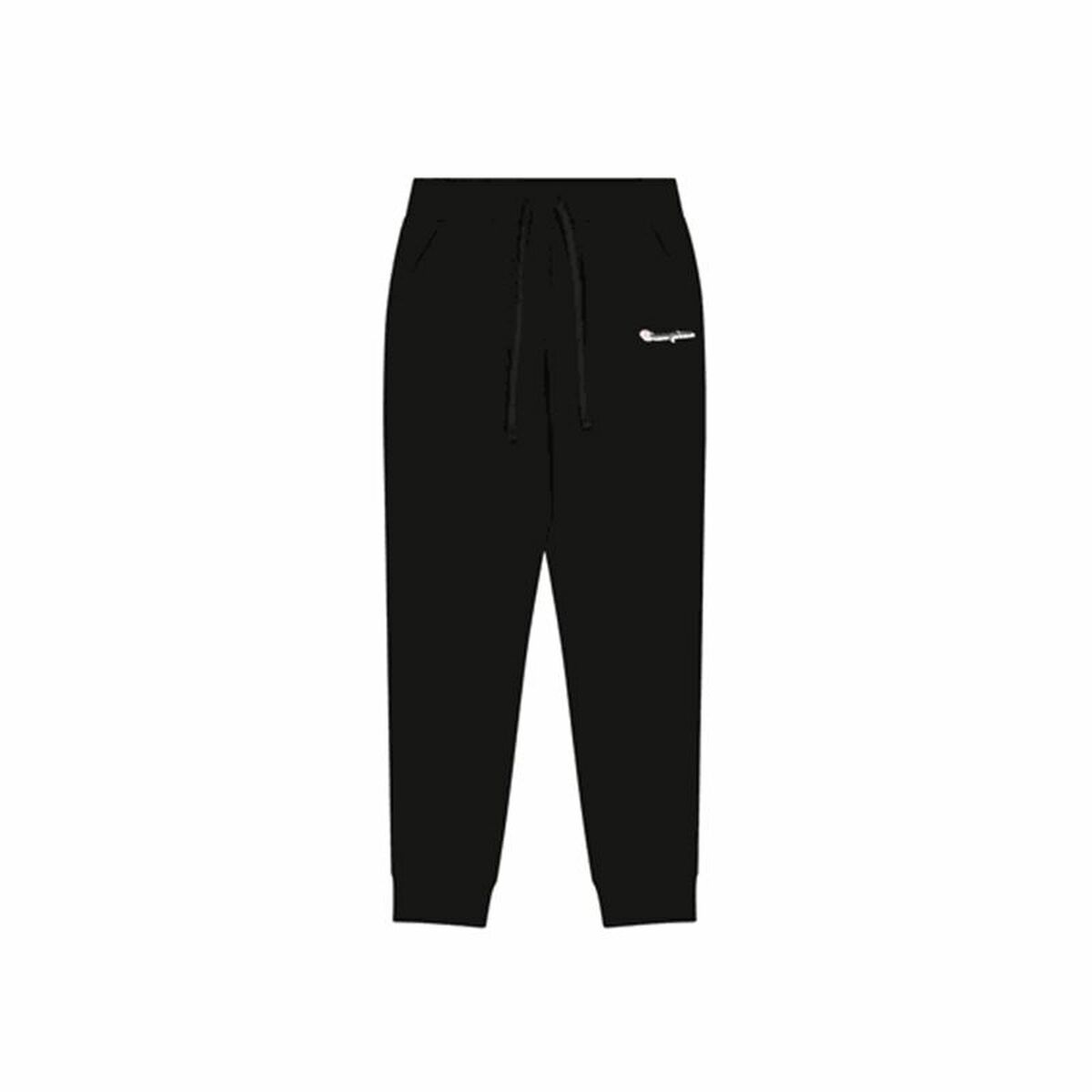 Pantalón para Adultos Champion  Rib Cuff  Negro Mujer