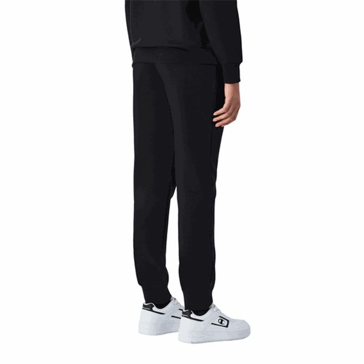 Pantalón para Adultos Champion  Rib Cuff  Negro Mujer