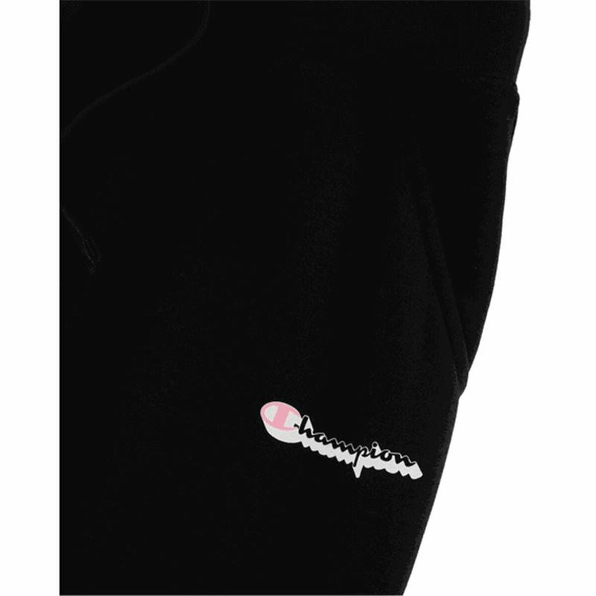 Pantalón para Adultos Champion  Rib Cuff  Negro Mujer