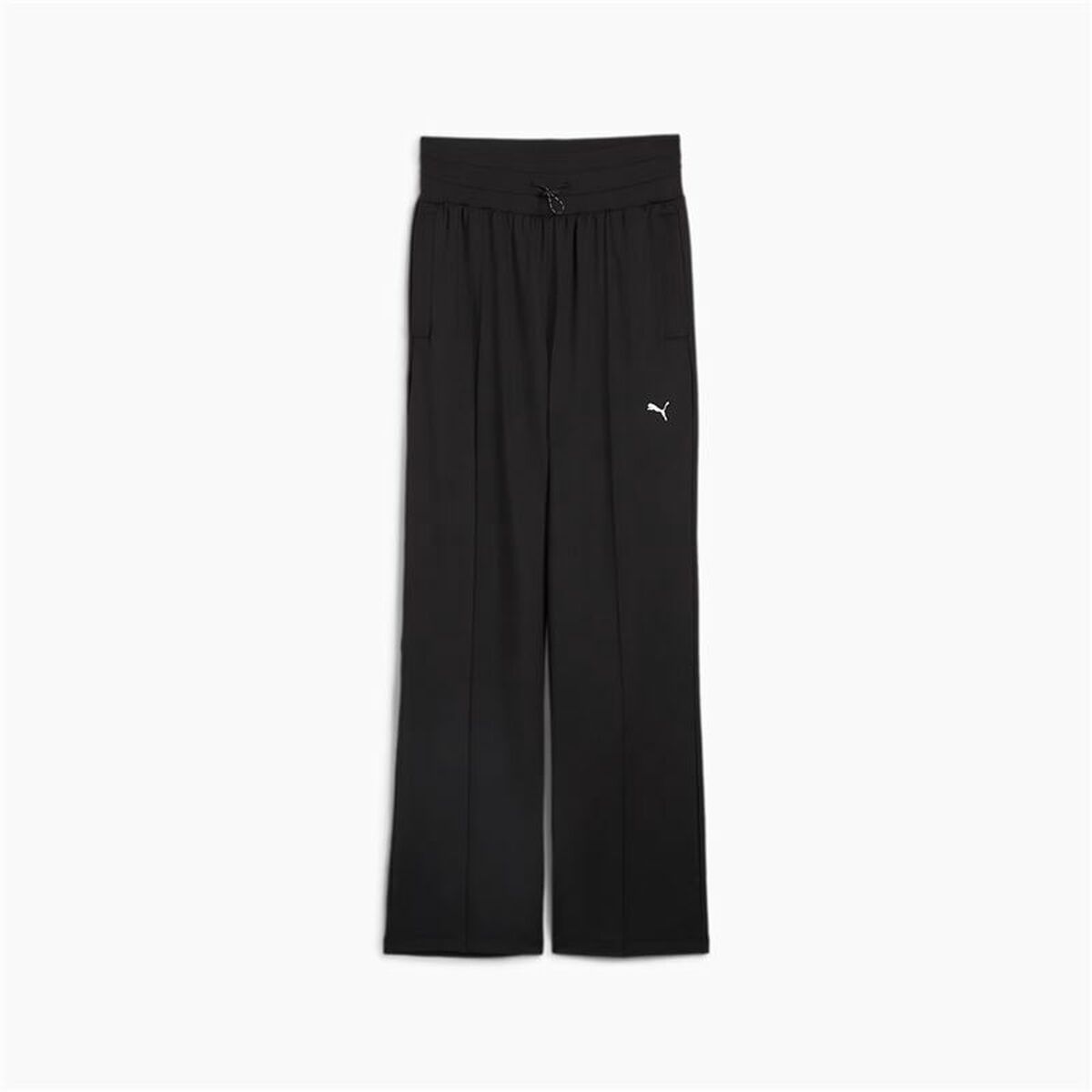 Pantalón Largo Deportivo Puma Cloudspun Hw Wide Negro Mujer