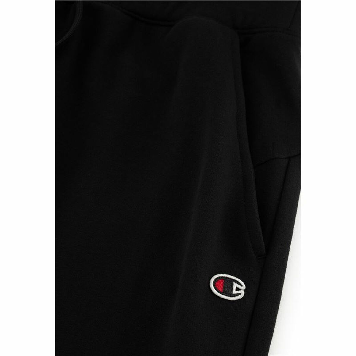 Pantalón de Chándal para Adultos Champion Slim Negro Hombre